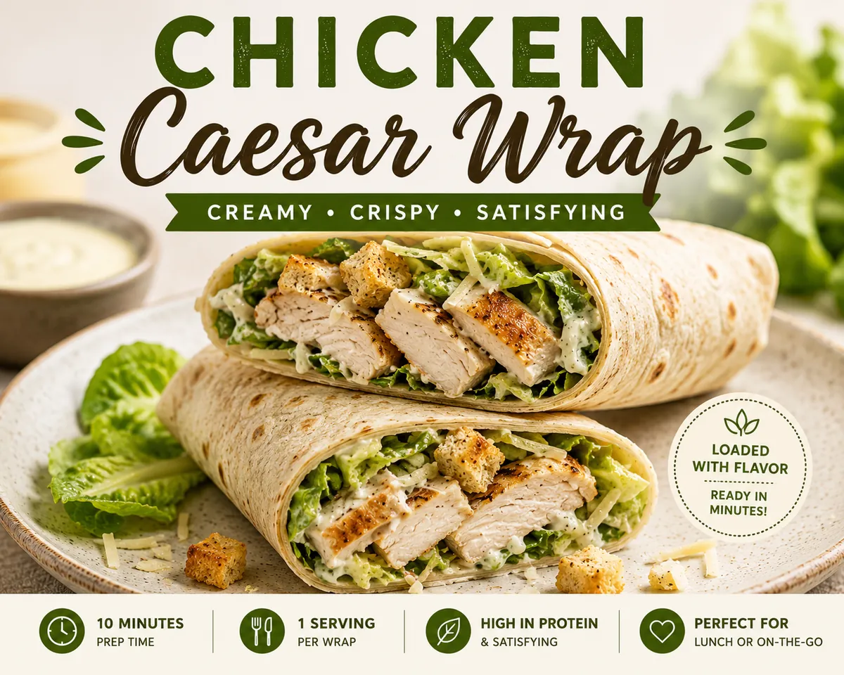 Chicken Caesar Wrap