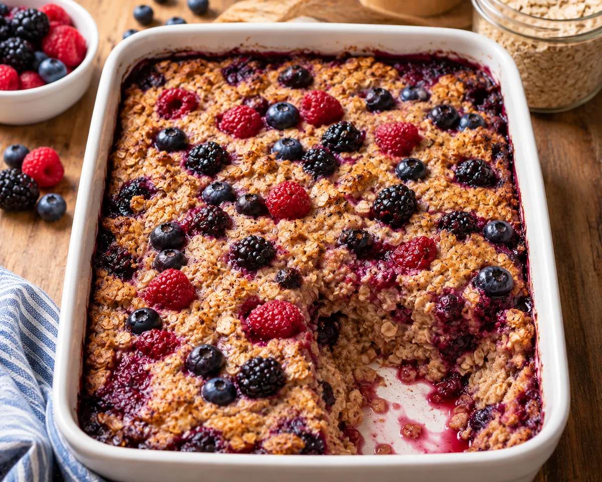 Berry Baked Oatmeal