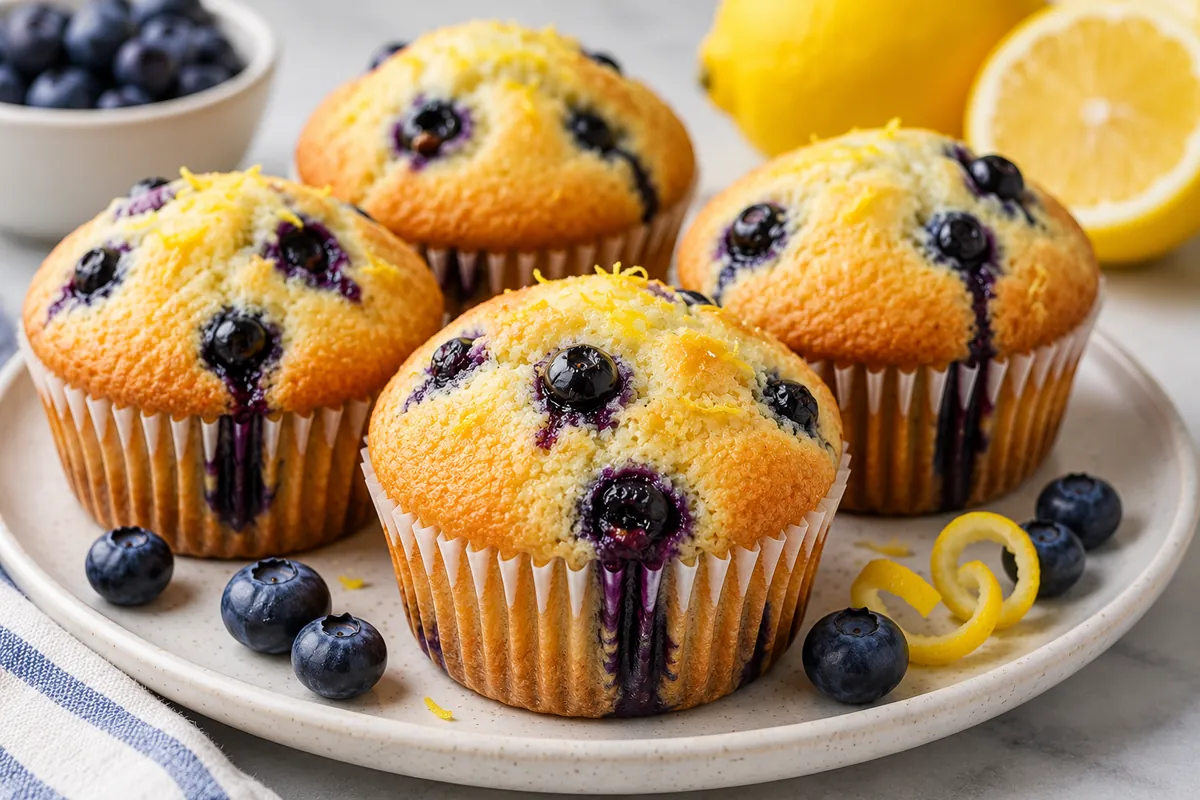 Lemon Blueberry Muffins